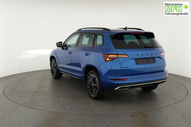 Skoda Karoq Sportline 1.5 TSI DSG Sportline, Pano, AHK, Navi, CANTON, Matrix, AreaView, Side, el. Klappe, FS-beheizbar, 5 J.-Garantie 