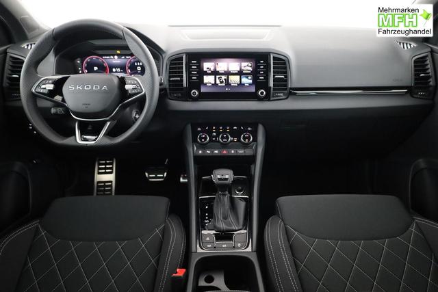 Skoda Karoq Sportline 1.5 TSI DSG Sportline, AHK, Navi, CANTON, Matrix, AreaView, Side, Kamera, el. Klappe, FS-beheizbar, 5 J.-Garantie 