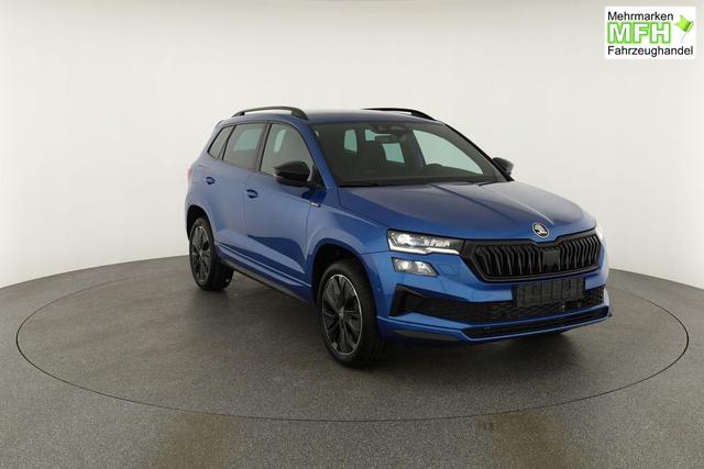 Skoda Karoq Sportline 1.5 TSI DSG Sportline, AHK, Navi, CANTON, Matrix, AreaView, Side, Kamera, el. Klappe, FS-beheizbar, 5 J.-Garantie 