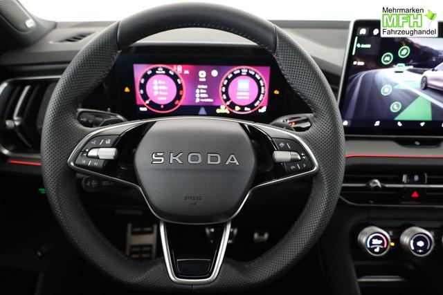 Skoda Kodiaq 2.0 TSI 150 kW 4x4 Sportline DSG Sportline, Pano, AHK, Navi, Matrix, Canton, Side, FS-beheizbar, el. Klappe, Kamera, 19-Zoll, 5 J.-Garantie 
