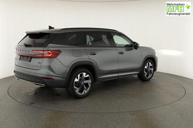 Skoda Kodiaq 2.0 TSI 150 kW 4x4 Sportline DSG Sportline, Pano, AHK, Navi, Matrix, Canton, Side, FS-beheizbar, el. Klappe, Kamera, 19-Zoll, 5 J.-Garantie 