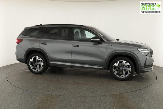 Skoda Kodiaq 2.0 TSI 150 kW 4x4 Sportline DSG Sportline, Pano, AHK, Navi, Matrix, Canton, Side, FS-beheizbar, el. Klappe, Kamera, 19-Zoll, 5 J.-Garantie 