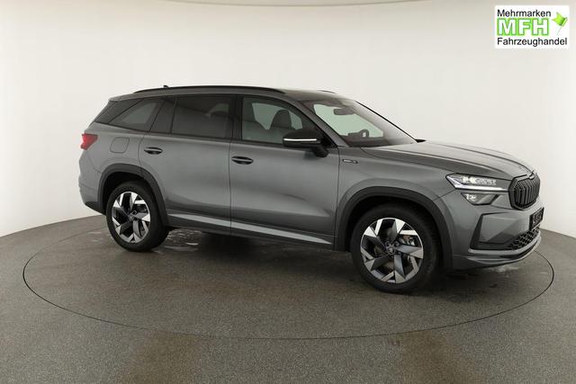 Skoda Kodiaq 2.0 TSI 150 kW 4x4 Sportline DSG Sportline, Pano, AHK, Navi, Matrix, Canton, Side, FS-beheizbar, el. Klappe, Kamera, 19-Zoll, 5 J.-Garantie 