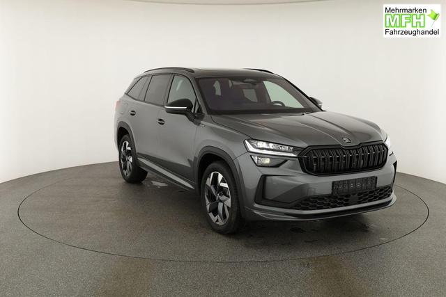 Skoda Kodiaq 2.0 TSI 150 kW 4x4 Sportline DSG Sportline, Pano, AHK, Navi, Matrix, Canton, Side, FS-beheizbar, el. Klappe, Kamera, 19-Zoll, 5 J.-Garantie 
