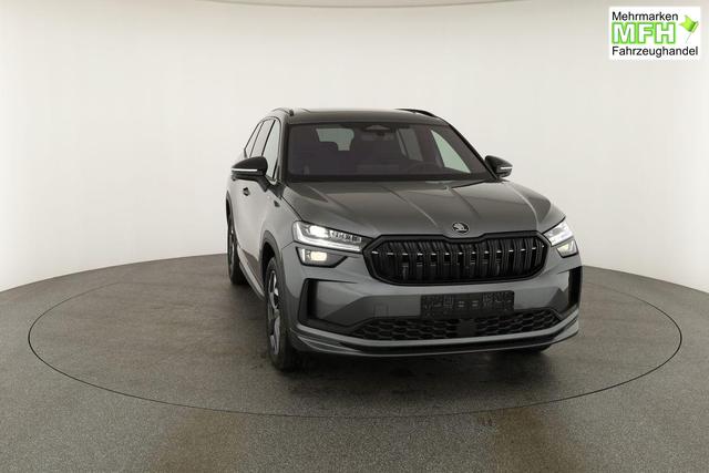 Skoda Kodiaq 2.0 TSI 150 kW 4x4 Sportline DSG Sportline, Pano, AHK, Navi, Matrix, Canton, Side, FS-beheizbar, el. Klappe, Kamera, 19-Zoll, 5 J.-Garantie 