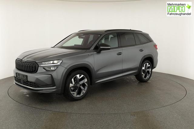 Skoda Kodiaq 2.0 TSI 150 kW 4x4 Sportline DSG Sportline, Pano, AHK, Navi, Matrix, Canton, Side, FS-beheizbar, el. Klappe, Kamera, 19-Zoll, 5 J.-Garantie 