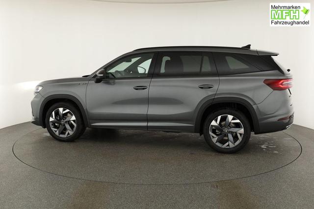 Skoda Kodiaq 2.0 TSI 150 kW 4x4 Sportline DSG Sportline, Pano, AHK, Navi, Matrix, Canton, Side, FS-beheizbar, el. Klappe, Kamera, 19-Zoll, 5 J.-Garantie 