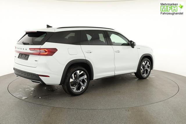 Skoda Kodiaq 2.0 TSI 150 kW 4x4 Sportline DSG Sportline, Pano, AHK, Navi, Matrix, Canton, Side, FS-beheizbar, el. Klappe, Kamera, 19-Zoll, 5 J.-Garantie 
