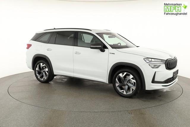 Skoda Kodiaq 2.0 TSI 150 kW 4x4 Sportline DSG Sportline, Pano, AHK, Navi, Matrix, Canton, Side, FS-beheizbar, el. Klappe, Kamera, 19-Zoll, 5 J.-Garantie 