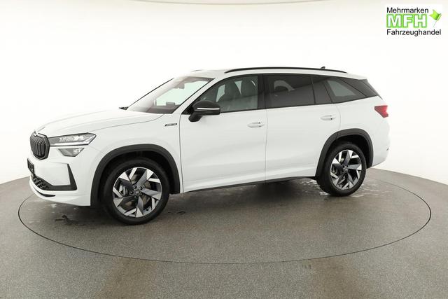 Skoda Kodiaq 2.0 TSI 150 kW 4x4 Sportline DSG Sportline, Pano, AHK, Navi, Matrix, Canton, Side, FS-beheizbar, el. Klappe, Kamera, 19-Zoll, 5 J.-Garantie 