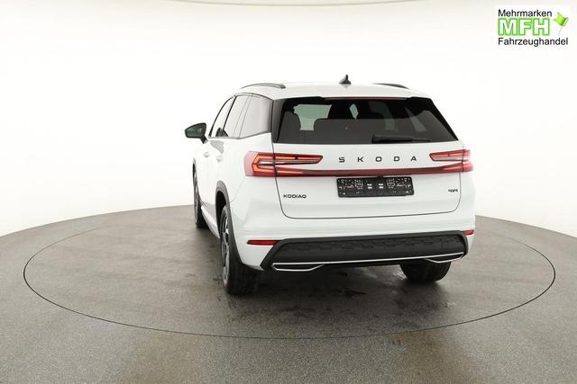 Skoda Kodiaq 2.0 TSI 150 kW 4x4 Sportline DSG Sportline, Pano, AHK, Navi, Matrix, Canton, Side, FS-beheizbar, el. Klappe, Kamera, 19-Zoll, 5 J.-Garantie 