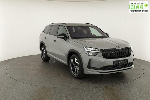 Skoda Kodiaq 2.0 TSI 150 kW 4x4 Sportline DSG Sportline, Pano, AHK, Navi, Matrix, Canton, Side, FS-beheizbar, el. Klappe, Kamera, 19-Zoll, 5 J.-Garantie 
