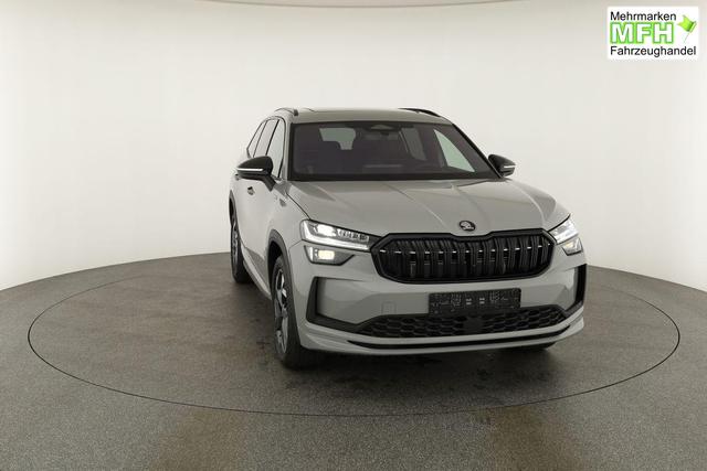 Skoda Kodiaq 2.0 TSI 150 kW 4x4 Sportline DSG Sportline, Pano, AHK, Navi, Matrix, Canton, Side, FS-beheizbar, el. Klappe, Kamera, 19-Zoll, 5 J.-Garantie 