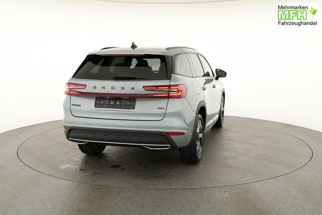 Skoda Kodiaq 2.0 TDI 142 kW 4x4 Sportline DSG Sportline, AHK, Navi, Matrix, Canton, Side, FS-beheizbar, el-Klappe, Kamera, 19-Zoll, 5 J.-Garantie 