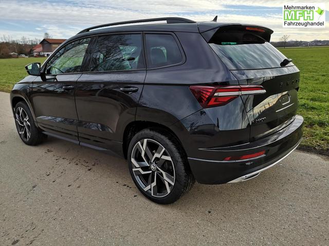 Skoda Karoq Sportline 2.0TDI DSG 4x4 AHK Matrix Leder 19 Zoll 