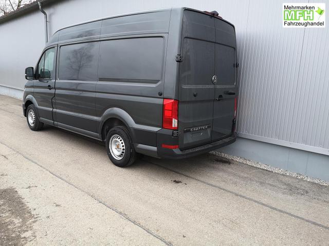 Volkswagen Crafter Kastenwagen Kasten 35 mittellang Hochdach FWD 2.0 TDI L3H3 AHK Kamera 270 Grad App PDC GRA 