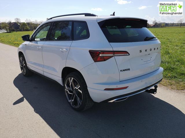 Skoda Karoq Sportline 2.0TDI DSG 4x4 AHK Matrix Pano Sound Leder 19 Zoll 