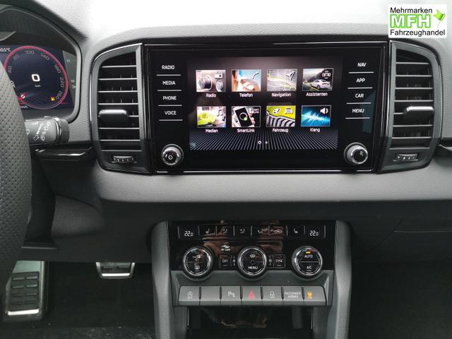 Skoda Karoq Sportline 2.0TDI DSG 4x4 AHK Matrix Leder 19 Zoll 