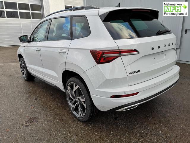 Skoda Karoq Sportline 2.0TDI DSG 4x4 AHK Matrix Leder 19 Zoll 