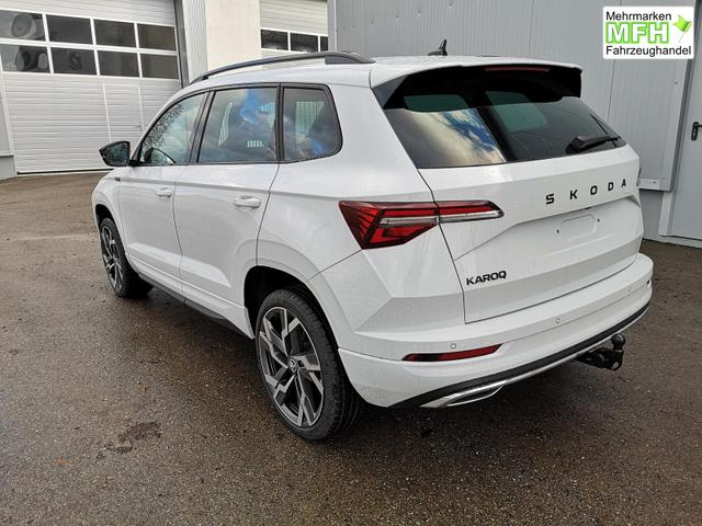 Skoda Karoq Sportline 2.0TDI DSG 4x4 AHK Matrix Leder 19 Zoll 
