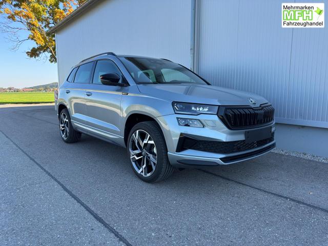 Skoda Karoq Sportline 2.0TDI DSG 4x4 AHK Matrix Leder 19 Zoll 