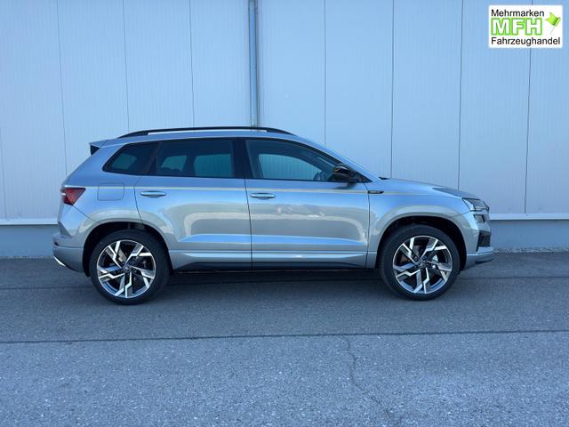 Skoda Karoq Sportline 2.0TDI DSG 4x4 AHK Matrix Leder 19 Zoll 