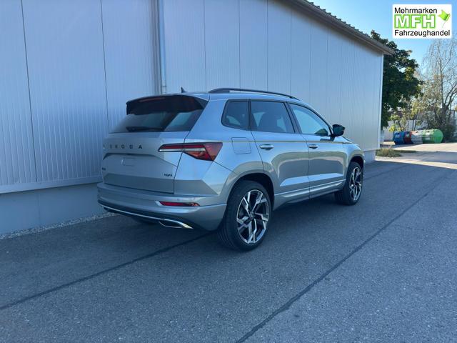 Skoda Karoq Sportline 2.0TDI DSG 4x4 AHK Matrix Leder 19 Zoll 