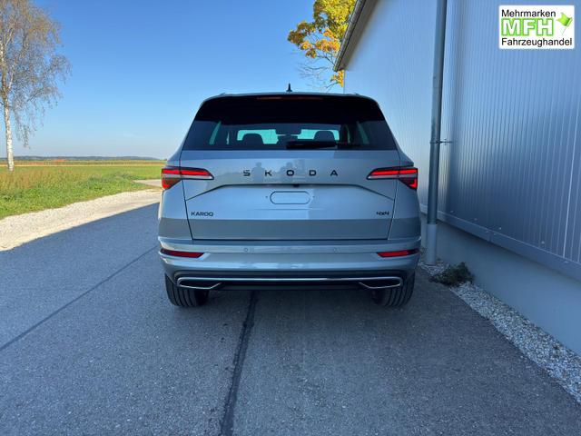 Skoda Karoq Sportline 2.0TDI DSG 4x4 AHK Matrix Leder 19 Zoll 