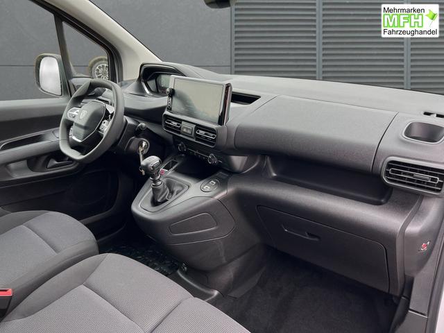 Peugeot Partner M 3-Sitzer RFK+Klima+LED 1.5 BlueHDI 100 