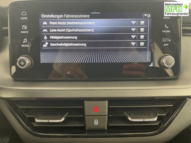 Skoda / KAMIQ / Blau / / / 95PS Sitzheizung+App-Connect