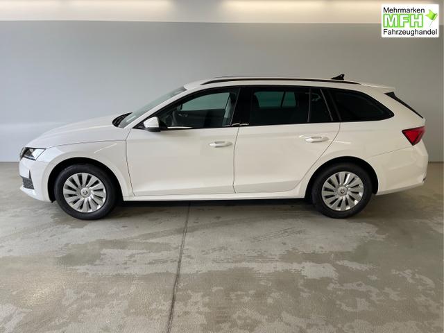 Skoda / Octavia Combi / Wei&szlig; / / / DSG AHK+Sitzheizung+App Connect