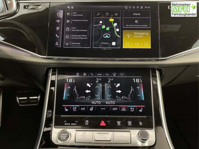 Audi / Q8 / Schwarz / / / S line STHZ+Pano+AHK+HUD