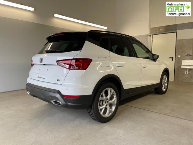 Seat / Arona / Wei&szlig; / / / 115PS DSG AHK+Kamera+ACC+VollLED+Sitzheizung