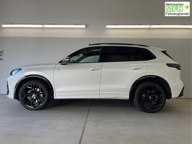 Volkswagen / Tiguan / Wei&szlig; / / / 193PS TDI 4M Black+AHK+Stdhz+360&deg;+Leder+IQ.Light+Drive+HUD+Harman+Pano