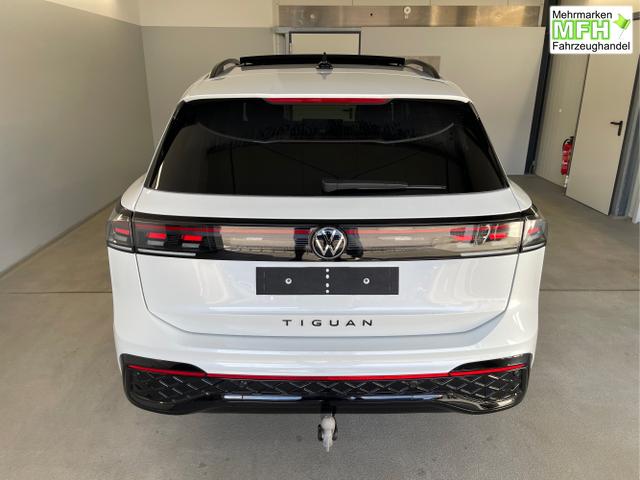 Volkswagen / Tiguan / Wei&szlig; / / / 193PS TDI 4M Black+AHK+Stdhz+360&deg;+Leder+IQ.Light+Drive+HUD+Harman+Pano
