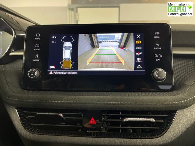 Skoda / Fabia / Blau / / / Selection 115PS DSG AHK+Dynamic+Kamera+Kessy+Alu16+Sitzheiz+Climatron+PDCvohi 