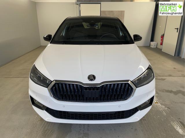 Skoda / Fabia / Wei&szlig; / / / 115PS DSG Dynamic+Kamera+Kessy+Alu16+Sitzheiz+Climatronic+PDCvo+hi