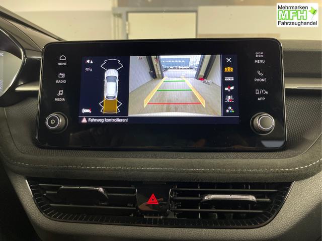 Skoda / Fabia / Wei&szlig; / / / 115PS DSG Dynamic+Kamera+Kessy+Alu16+Sitzheiz+Climatronic+PDCvo+hi