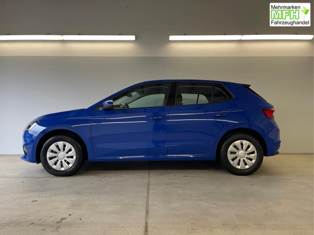 Skoda / Fabia / Blau / / / 95PS Sitzheizung+4 Jahre Garantie