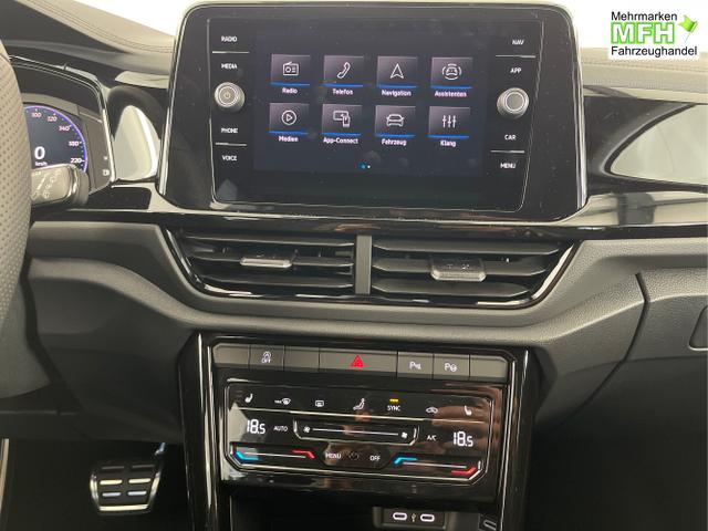 Volkswagen / T-Roc / Grau / / / 2.0 TSI 140kW / 190PS DSG 4M AHK+Black+Matrix+ACC+Navi
