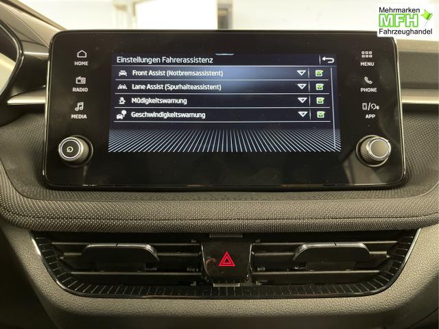 Skoda / Fabia / Blau / / / 95PS GV4+Sitzheiz+Klima+SmartLink+LED+PDC+Touchscreen