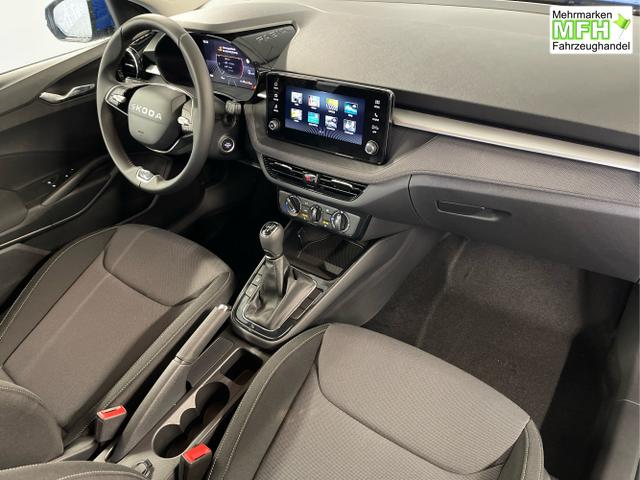 Skoda / Fabia / Blau / / / 95PS GV4+Sitzheiz+Klima+SmartLink+LED+PDC+Touchscreen