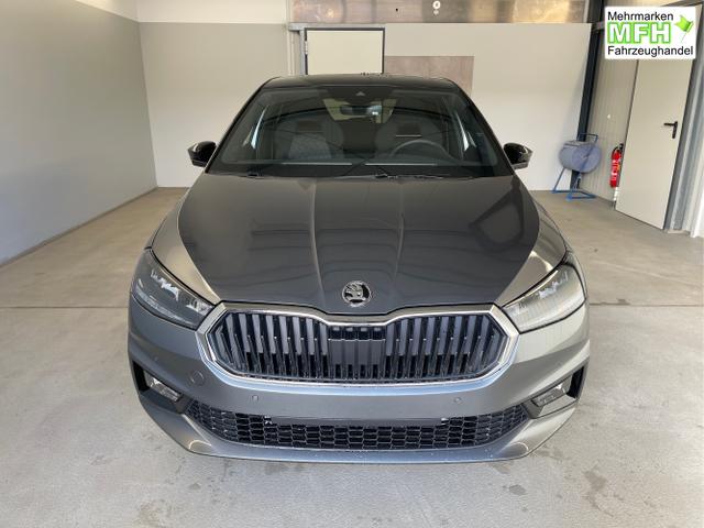 Skoda / Fabia / Grau / / / Selection 115PS DSG AHK+Dynamic+Kamera+Kessy+Alu16+Sitzheiz+Climatron+PDCvohi 