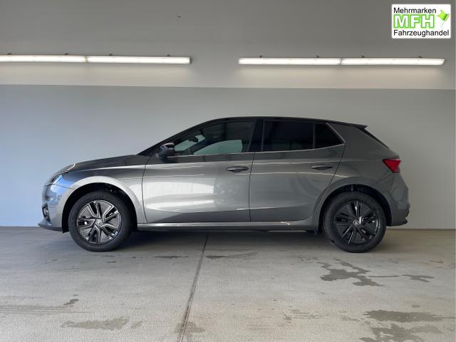 Skoda / Fabia / Grau / / / Selection 115PS DSG AHK+Dynamic+Kamera+Kessy+Alu16+Sitzheiz+Climatron+PDCvohi 