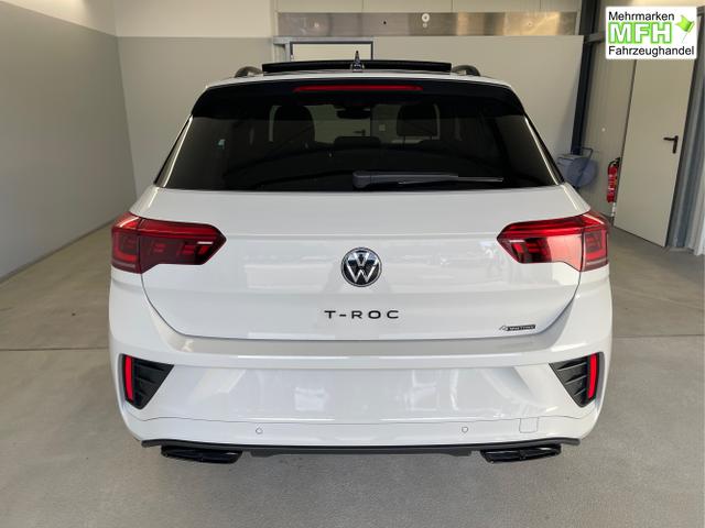 Volkswagen / T-Roc / Grau / / / 190PS 4M DSG Pano+AHK+Black+IQ.Light+IQ.Drive+eHeck+Kamera+Alu19