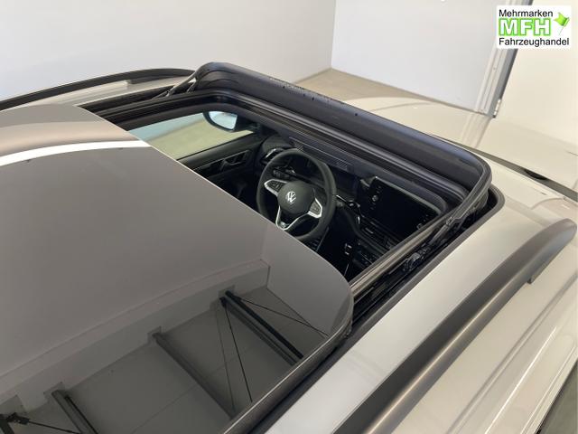 Volkswagen / T-Roc / Grau / / / 190PS 4M DSG Pano+AHK+Black+IQ.Light+IQ.Drive+eHeck+Kamera+Alu19