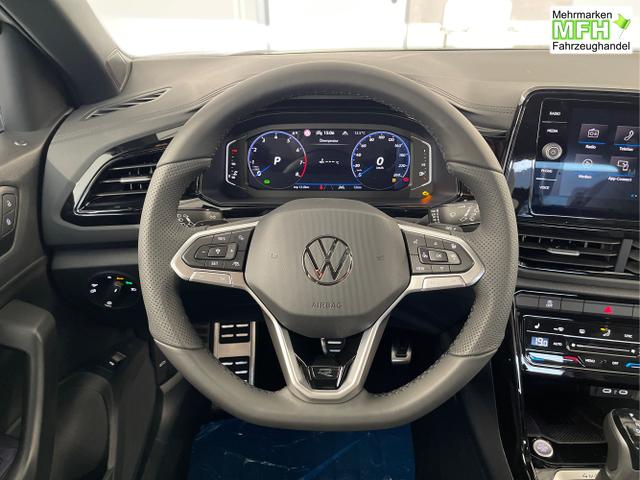 Volkswagen / T-Roc / Grau / / / 190PS 4M DSG Pano+AHK+Black+IQ.Light+IQ.Drive+eHeck+Kamera+Alu19