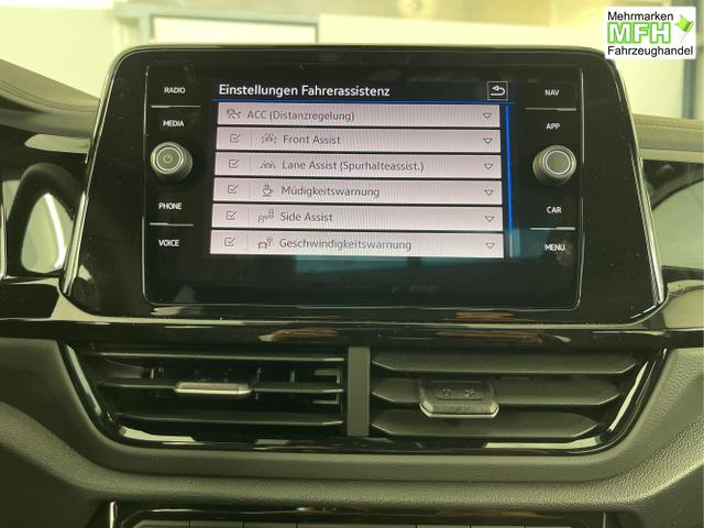 Volkswagen / T-Roc / Grau / / / 190PS 4M DSG Pano+AHK+Black+IQ.Light+IQ.Drive+eHeck+Kamera+Alu19
