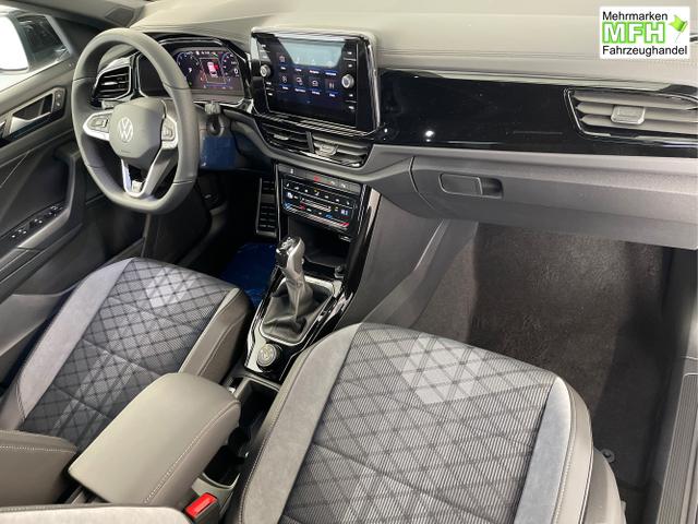 Volkswagen / T-Roc / Blau / / / 190PS 4M DSG Pano+AHK+Black+IQ.Light+IQ.Drive+eHeck+Kamera+Alu19