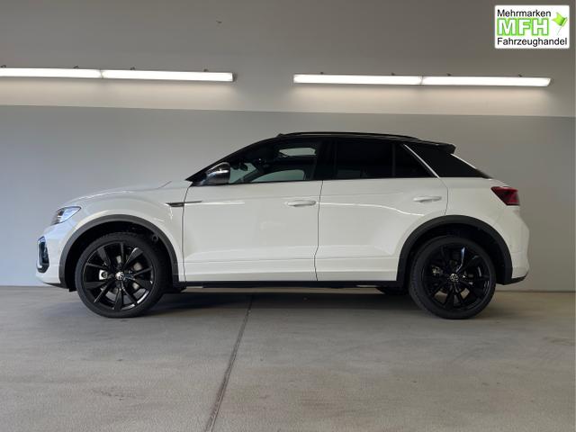 Volkswagen / T-Roc / Wei&szlig; / / / 190PS 4M DSG Pano+AHK+Black+IQ.Light+IQ.Drive+eHeck+Kamera+Alu19